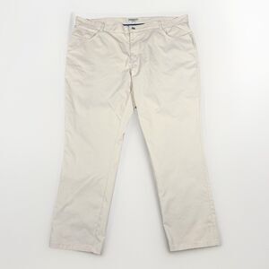 Peter Millar Wayfare Five-Pocket Pants Chino Ivory Men’s 44x32 (SMALL STAIN PIC)